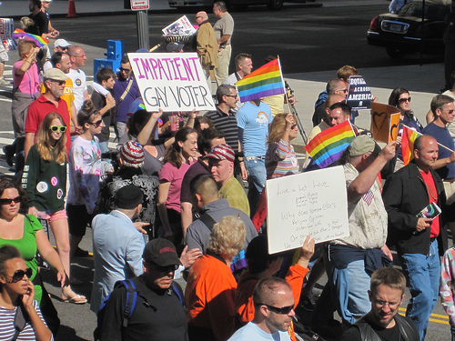 impatient gay voter