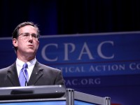 Rick Santorum hasn’t been talking about gay marriage. Really?