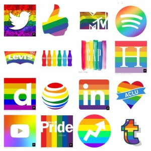 pride corporate gay logos companies lgbtq supporting rainbow america rights ban logo lgbt flag future marriage after unconstitutional scotus community